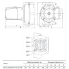 Циркуляционный насос Unipump PF3 50-130 280 (трехскоростной)