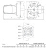 Циркуляционный насос Unipump PF3 50-180 280 (трехскоростной)