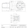 Циркуляционный насос Unipump PF3 50-90 280 (трехскоростной)